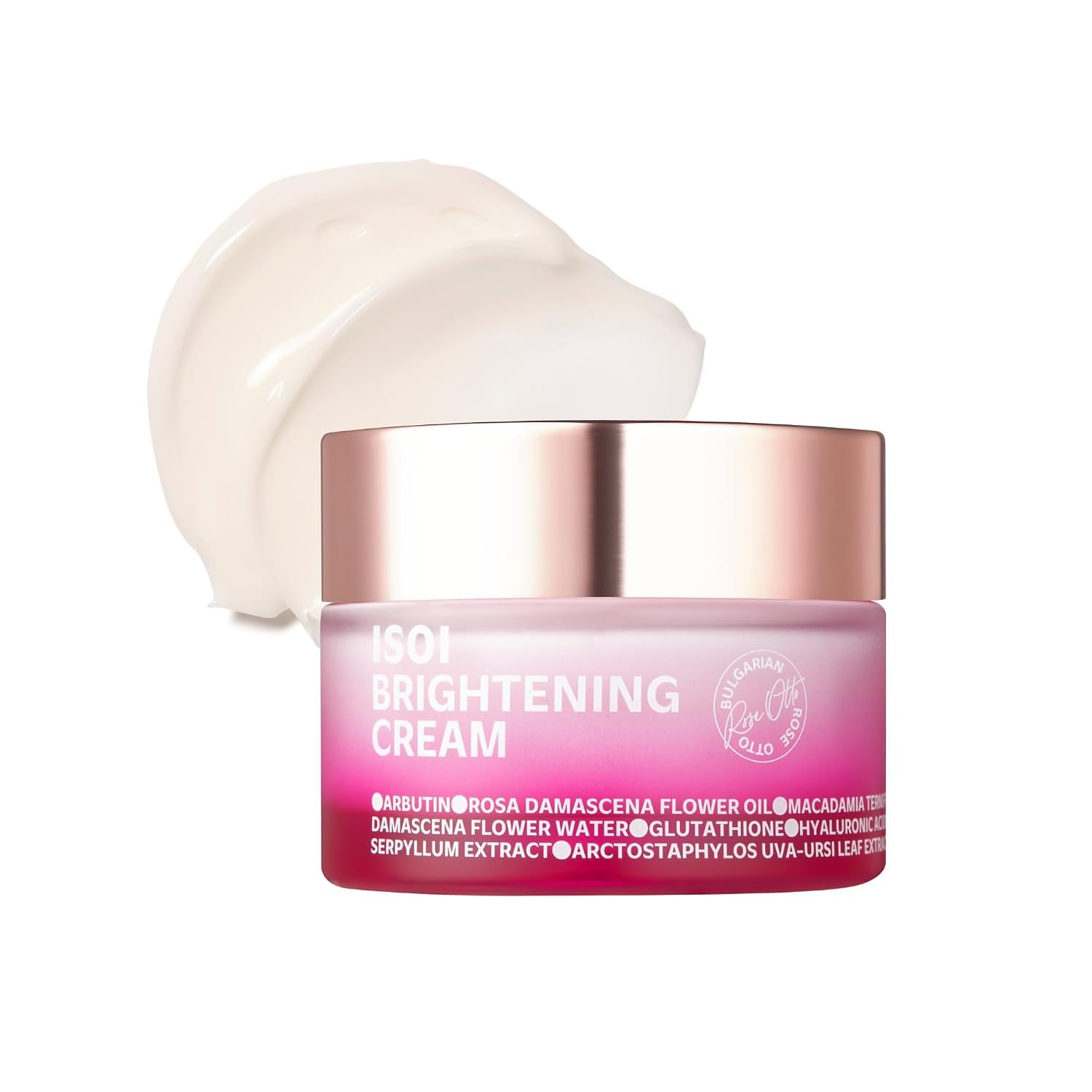 ISOI Rose Cream with Arbutin, Glutathione & Ceramide, 1.86 fl oz