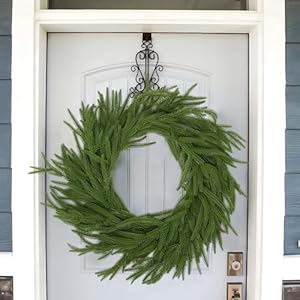 Hananona 4 Pcs Artificial Norfolk Pine Garlands, Real Touch Winter Pine Garland, Green Artificial Greenery Garland for Table, Mantle, Wall, Indoor, Outdoor Christmas Decorations (4, 6 FT) Hananona 4 Pcs Artificial Norfolk Pine Garlands Real Touch Winter Pine Garland Green Artificial Greenery Garland for Table Mantle Wall Indoor Outdoor Christmas Decorations 4 6 FT