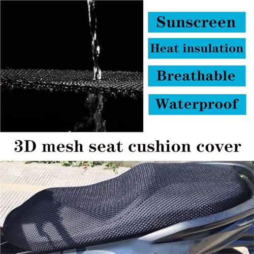 Housse de coussin de siège moto CFMOTO 650MT en maille 3D premium
