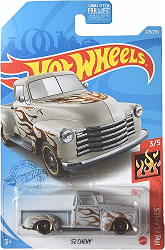 Hot Wheels 52 Chevy gris 1:64 escala miniatura 1