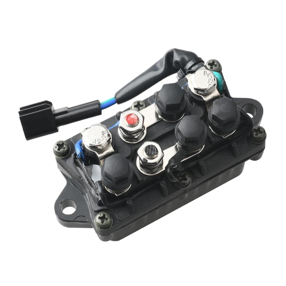 Trim Relay Assembly 2 Pins TRM6003 Replacement for 63P-81950 Compatible with 4 Stroke Engine F150 F250 40HP 50HP 60HP 75HP 90HP