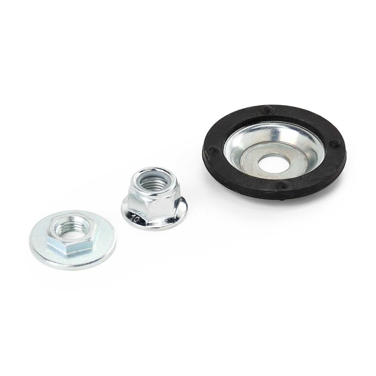 RIDEX 1180S0402 Coupelle d'amortisseur Avant Gauche Avant Droite avec cuvette de ressort avec roulement à billes Compatible avec PEUGEOT 206 3/5 portes 2A/C