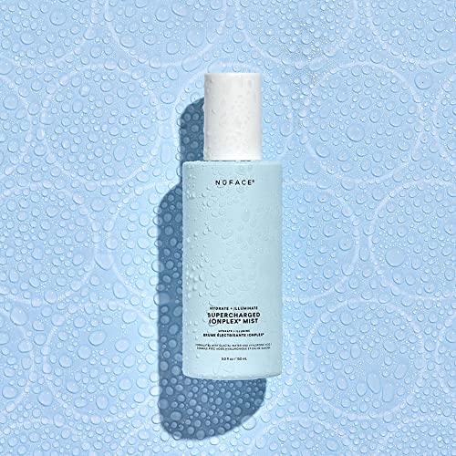 Nuface Supercharged Ionplex Facial Mist – Hydrating And Priming Face And Body Mist, 5 Fl Oz #TOP6