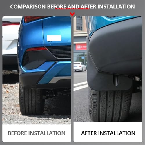 Garde-Boue pour BYD Atto 3 Accessoires Auto Yuan Plus Bavettes Protection - 2