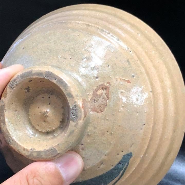 茶道具 天目台 山中塗 黒漆 乾漆 助田宗明作 桐共箱入り 裏千家 茶道具