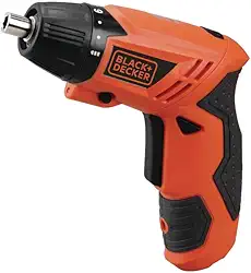 BLACK+DECKER Parafusadeira à Bateria 4.8V, com 16 Acessórios, KC4815B, Bivolt
