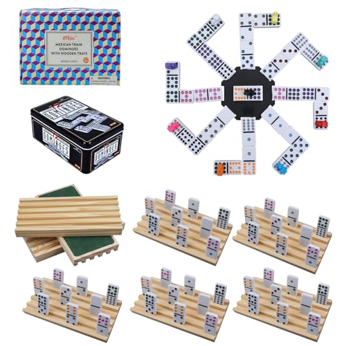 Offelec TH0017 Mexican Train Double 12 Dominoes Set thumb #5