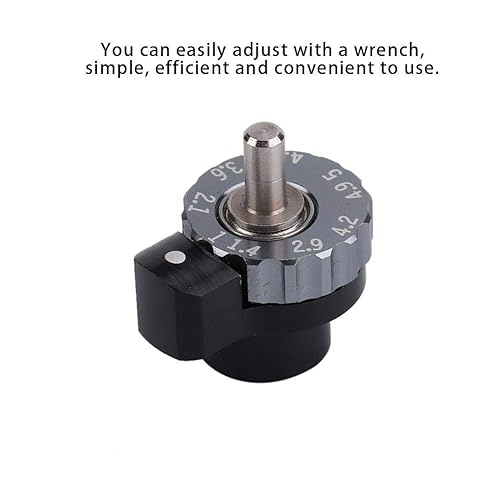 Miniatura 7 de Rueda excéntrica del tatuaje, 0.039-0.197 in ajustable carrera directa impulsión del motor excéntrico rueda de leva rotatoria pieza de la máquina