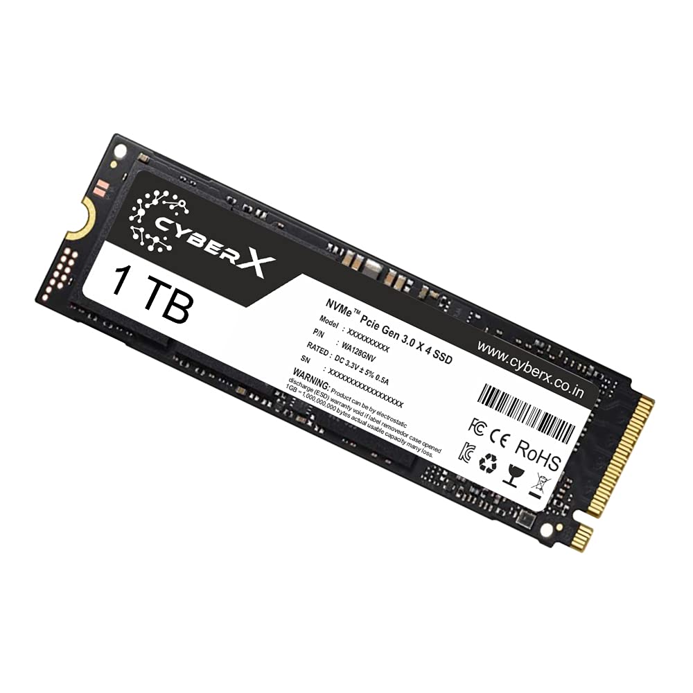 CYBERX 1TB PCIe NVMe SSD