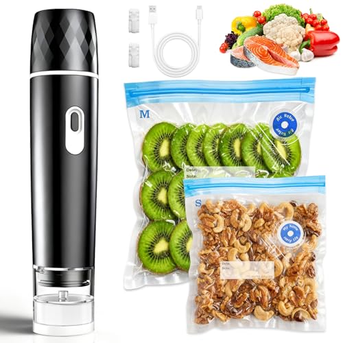 Vacuum Sealer for Food,Vacuum Sealer Machine with Visible Water Tank,Handheld