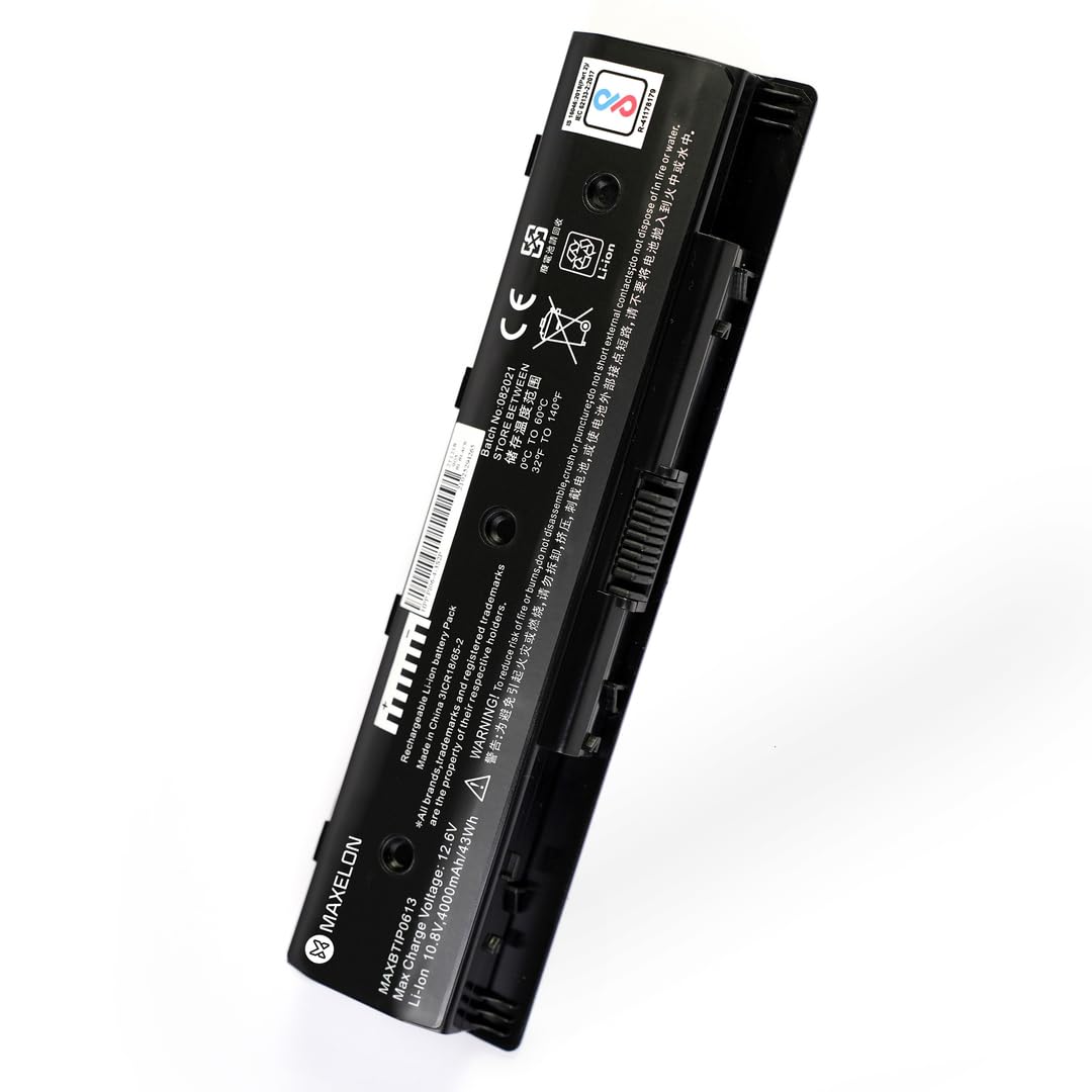 Maxelon BIS Certified Rechargeable P106 P109 710416-001 710417-001 Notebook Battery for HP Envy,Envy TouchSmart,Pavilion,Pavilion TouchSmart 14 15…