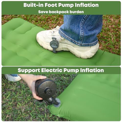 Sleeping-Pad-47-Extra-Thick-Upgraded-Reinforced-Support-Structure-with-Built-in-Foot-Pump-and-Pillows-Portable-Camping-Air-Mattress-Bed-for-Tent-Backpacking-Hiking
