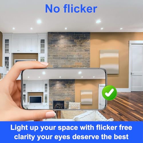 Image of Vinaco Waterproof PAR38 LED Flood Light Bulb Dimmable 15W 120V 5000K