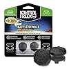 KontrolFreek FPS Freek Battle Royale Nightfall Performance Thumbsticks for Xbox One and Xbox Series X | Performance Thumbsticks | 2 High-Rise Convex | Black