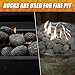 CJGQ 45 Lb Lava Rocks for Fire Pit,2