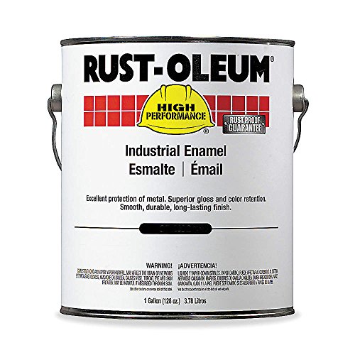 Rust-Oleum V7500 Series <450 VOC DTM Alkyd Enamel, High Gloss Black Gallon Can, Lot of 2