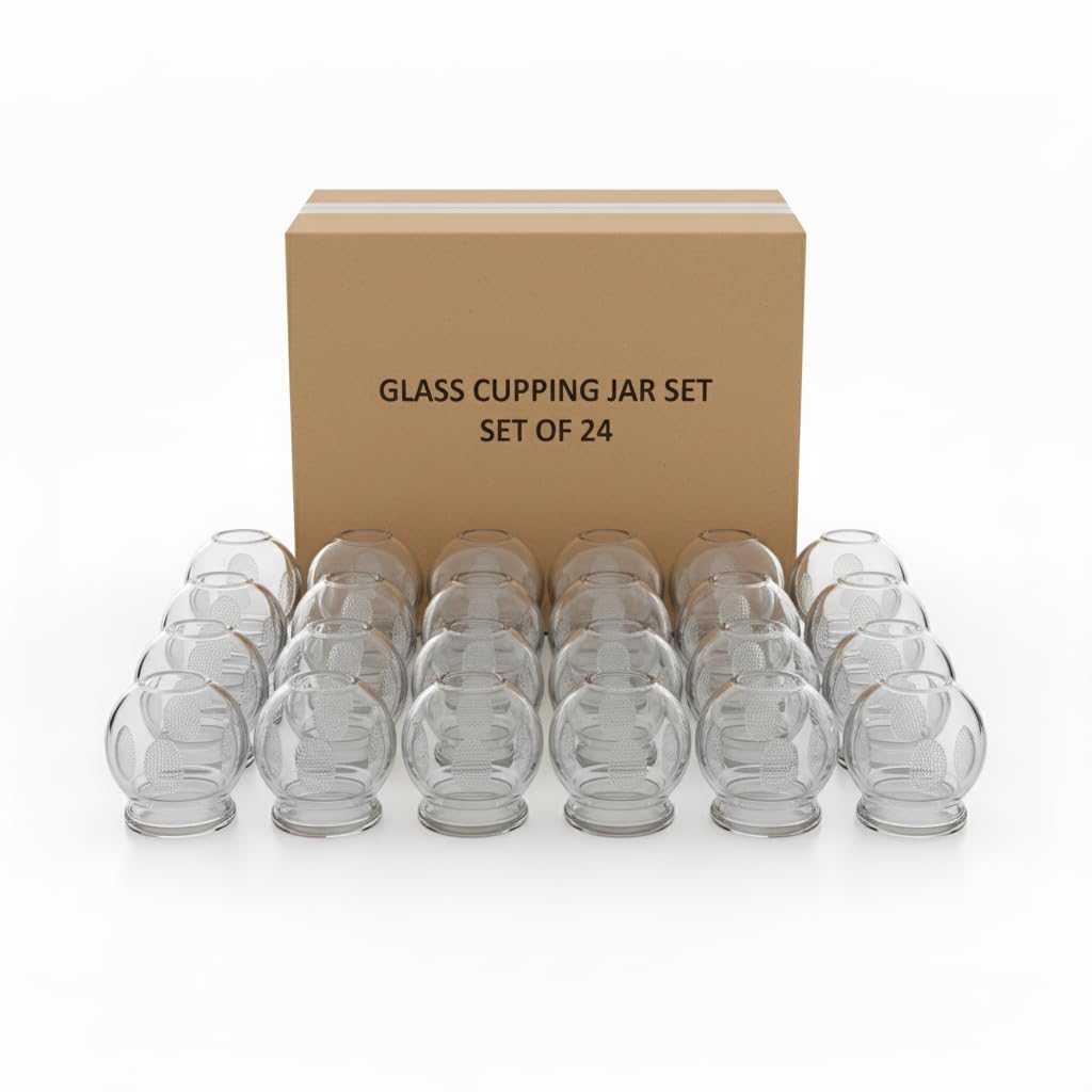 Amazon.com: Royal Massage Fire Glass Cupping Therapy Set