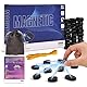 Magnetisches Schachspiel, Magnet Spiel, Magnetspiel Kinder,Reiseschach Magnetisch, 24 Stück Magnetsteine Spiel Brettspiel, Tragbares Magnet Schach Spielzeug für Familienreisen und Spielparty