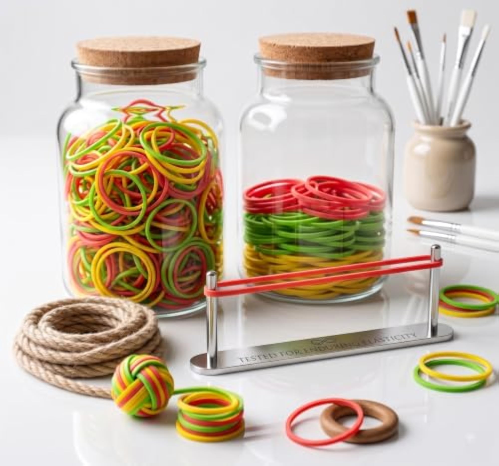Rubber Bands Strong & Durable Heavy Duty Elastic for Daily Household Use