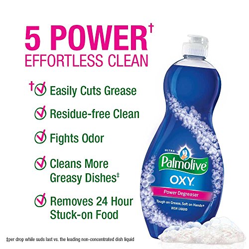 Image of Palmolive Ultra Dish Liquid, Oxy Power Degreaser - 32.5 Fluid Ounce (9 Pack)