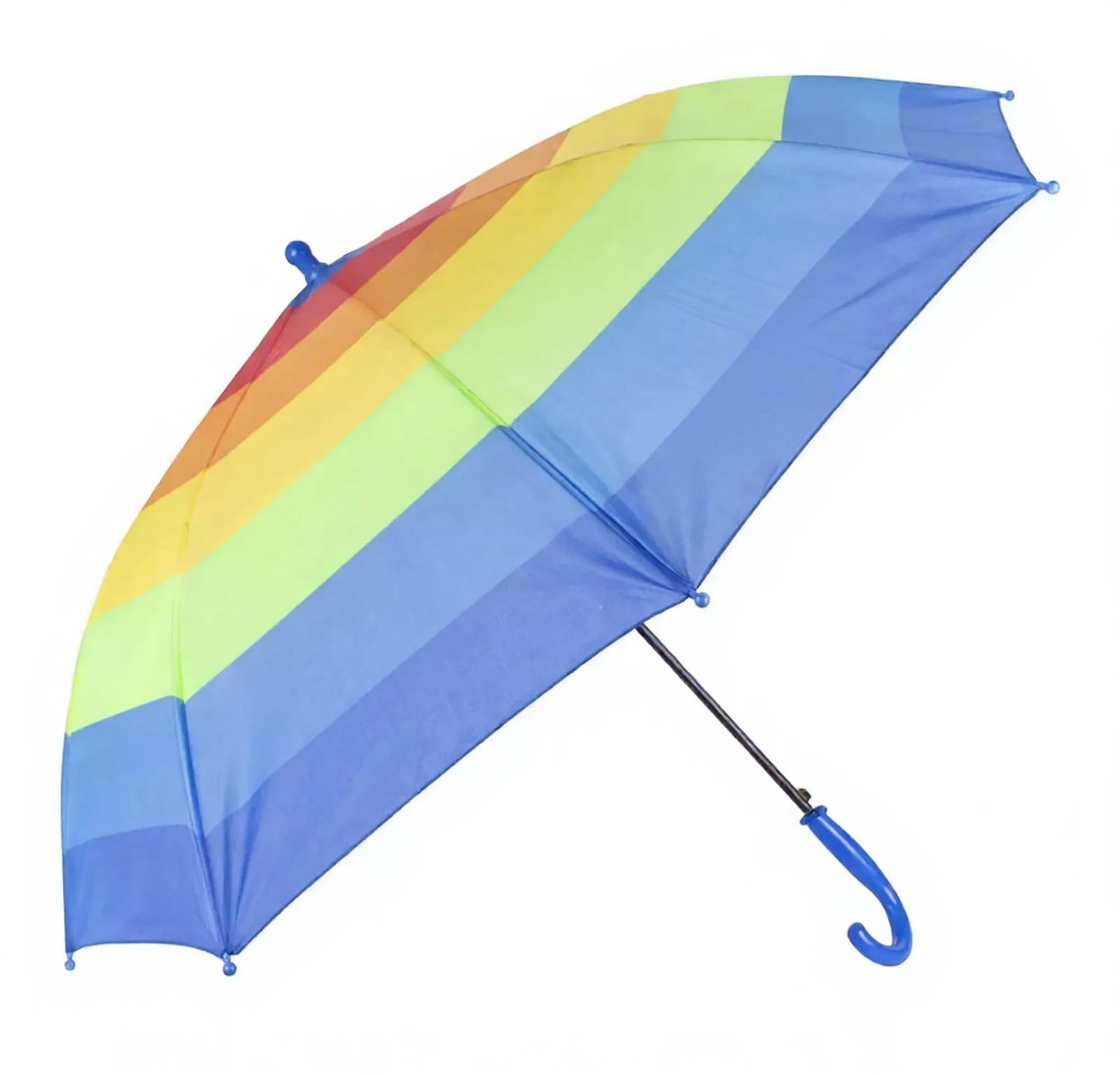 Dina International Kids Rainbow Umbrella, Colorful Striped Design