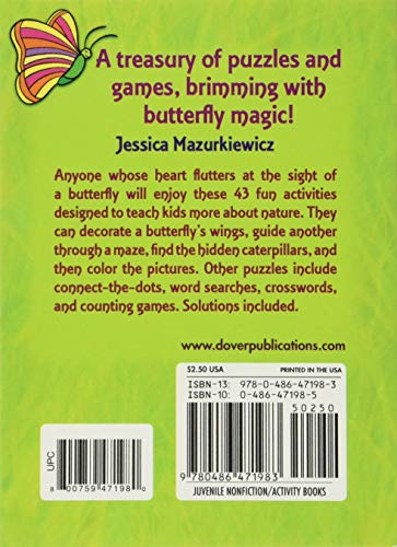 Butterfly Fun Activity Book 2 51ydlkPndLL