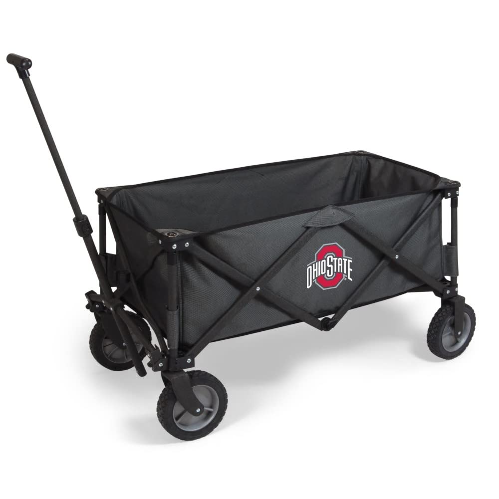 Picnic TIME NCAA Unisex-Adult NCAA Adventure Wagon Portable Utility Wagon