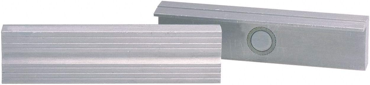 Magnetic Jaw Cap, Aluminum, 5-1/2 in, PK2