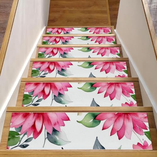 Peldaños de escalera antideslizantes para evitar caídas en escalones de madera 2