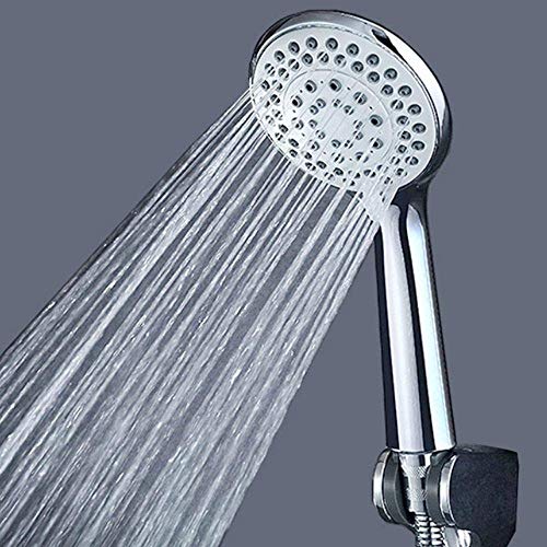 Pommeau de douche haute pression en ABS chromé pour salle de bain