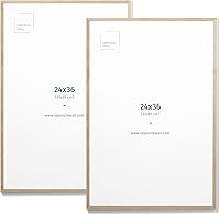 Vista 83 de Opposite Wall - Portarretratos de madera de roble macizo oscuro de 16 x 20 pulgadas - Ligero, versátil e inastillable - Póster o marco de fotos