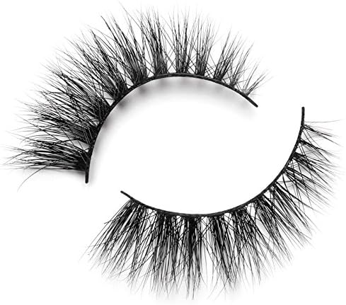 Lilly Lashes 3D Mink Doha | False Eyelashes | Dramatic Look and Feel | Reusable | Non-Magnetic | 100% Handmade