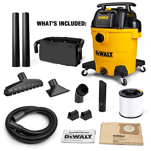 DeWALT 12 gallon Poly Wet/Dry Vac