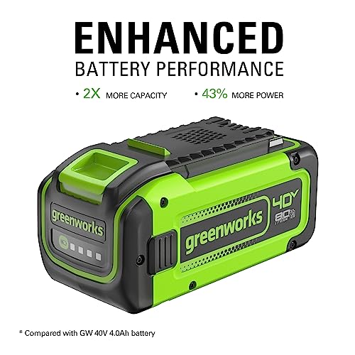 Greenworks 2427602 40V (165 Mph / 660 Cfm / 75+ Compatible Tools) Cordless Brushless Backpack Leaf Blower thumb #9