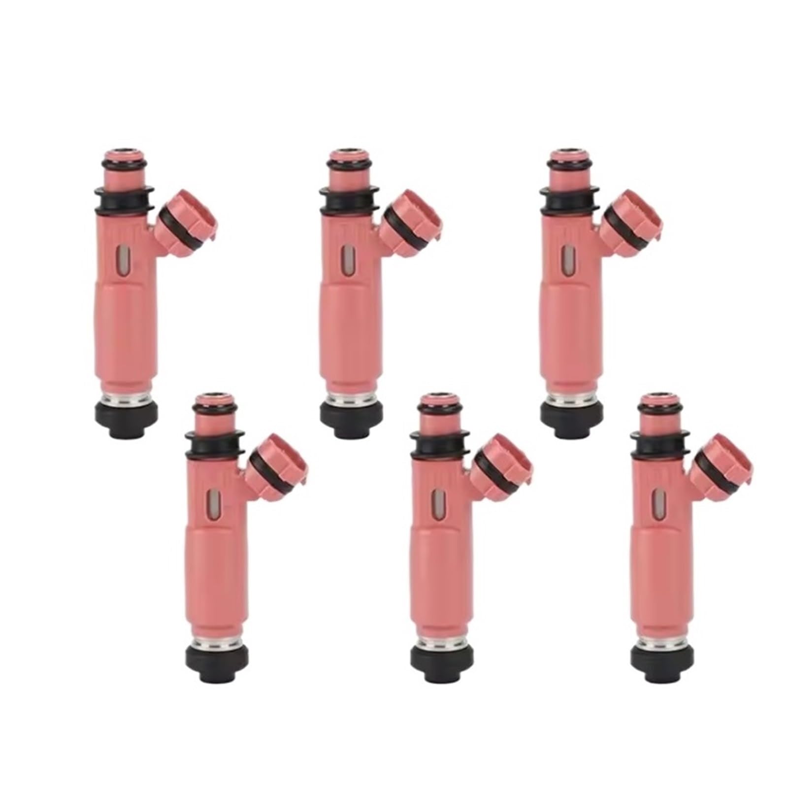 Gaozhigg One Color 6Pcs Fuel Injector 1955004140 Mr507376 Compatible With Mitsubishi Pajero V73 Sport Montero 1996-2008 3.0L V6