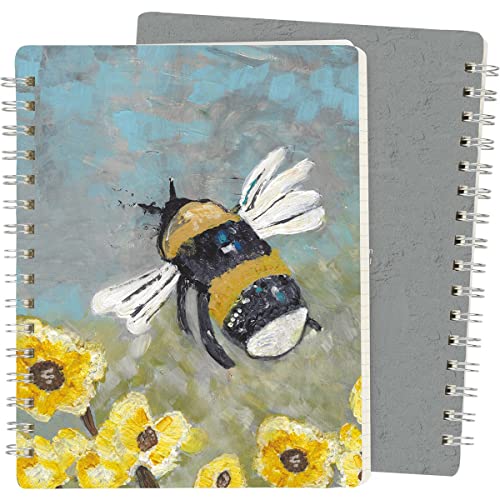 Carnet à spirales bourdon Primitives by Kathy pour notes