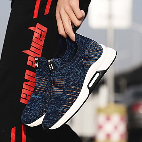 CERYTHRINA Men's Invisible Height Increasing Elevator Shoes 2.36 Inches Taller Suede Leather Slip-on Casual Loafers4