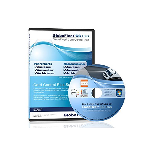 GloboFleet Card Control Plus Software - Software zum auslesen, auswerten und archivieren der Fahrerkarte mit erweiterter Verstoß Auswertung - DTCO 4.1 kompatibel, WIN 10 WIN 11 Mac OS GloboFleet Card Control Plus Software - Software zum auslesen, auswerten und archivieren der Fahrerkarte mit erweiterter Verstoß Auswertung - DTCO 4.1 kompatibel, WIN 10 WIN 11 Mac OS
