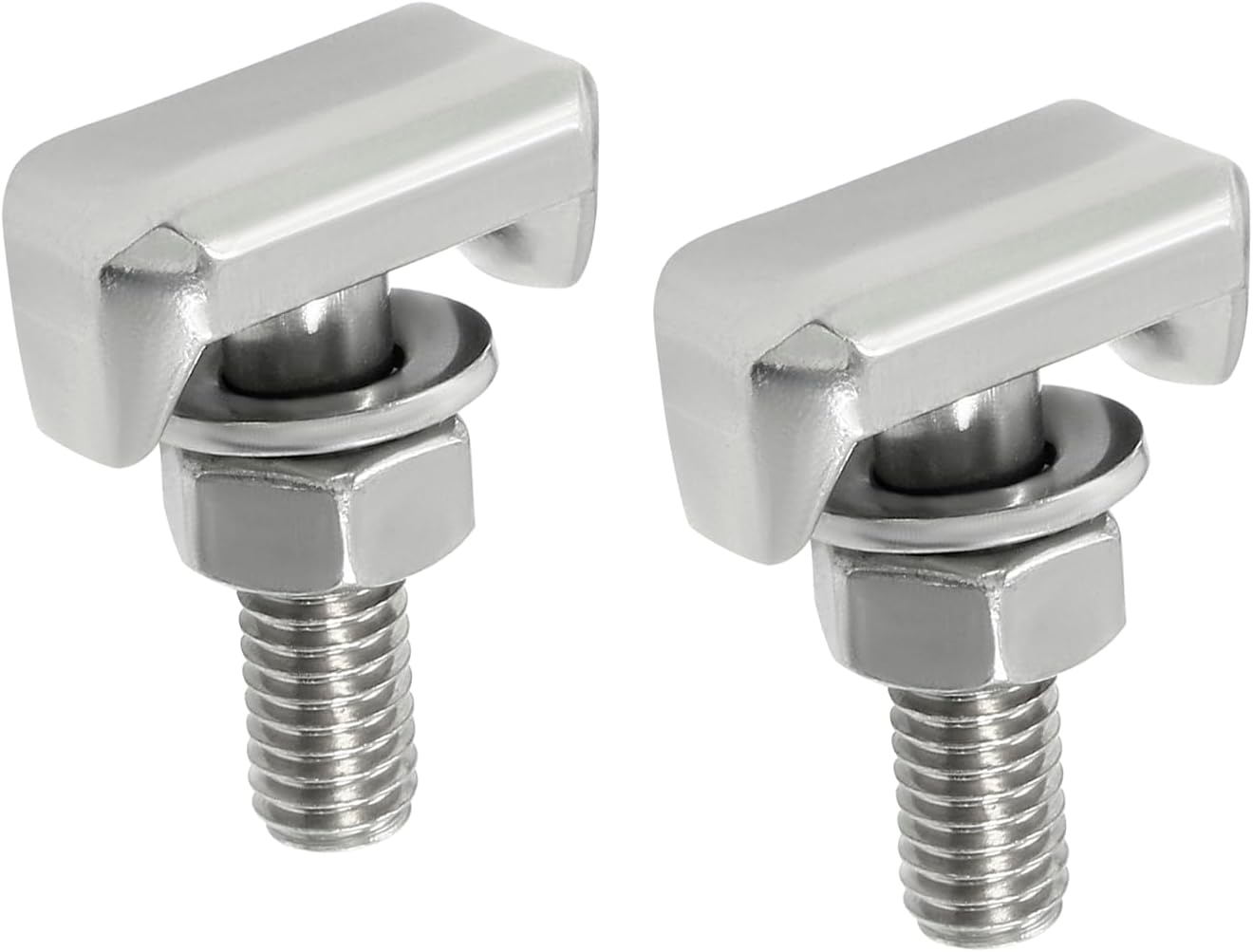 BokWin 2 Pcs Mini Battery Terminal Replacement T Bolt Battery Terminal Repair Kit