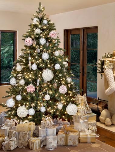 Boules de Noël de 150 mm pour une décoration de salon chaleureuse et chic - 4