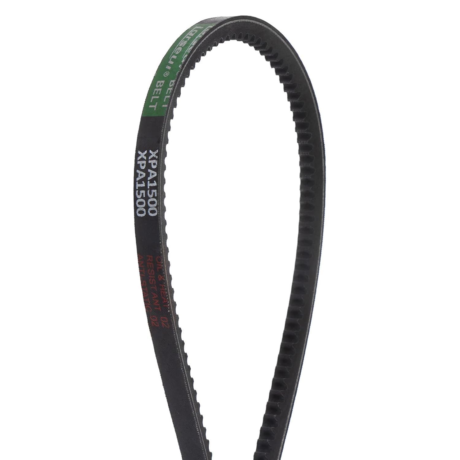 HARFINGTON XPA1550 Cogged V-Belts 61.03-inch(1550mm) Outside Circumference 13mm Width 10mm Height Rubber Drive Automotive Belt for Power Transmission
