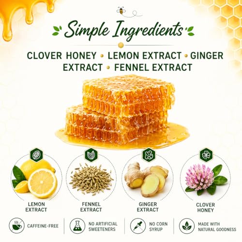 Honey Sticks Ginger Limón y Hinojo 25 Unidades miniatura 5
