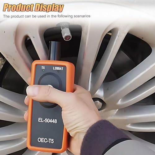 ZIMISI EL-50448 TPMS Relearn Tool, OEC-T5 Tire Pressure Monitor Sensor System Activation and Reset Tool, Programming Training Reset Tools for GM/Buick/Chevy Series Vehicles