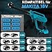Akku Hochdruckreiniger für Makita 18V Akku,Tatsächlicher 50 Bar Akku Druckreiniger Bürstenloser Motor zur Mobilen Reinigung,Notfall Ersatz für Makita DHW180Z（Ohne Akku）