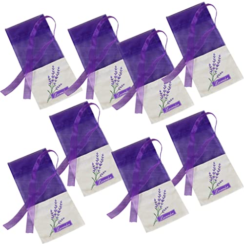 Luxshiny 12 sachets lavanda aroma algodón miniatura 1