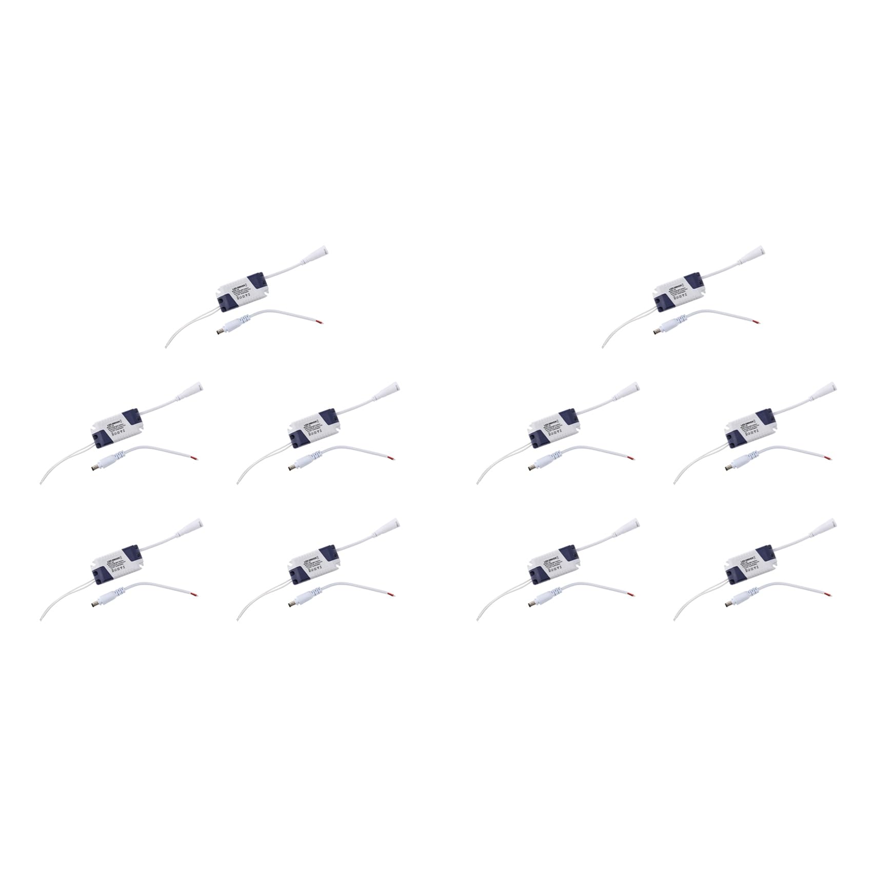 Jnchdghwa As Shown 10X Ac 90-240V To Dc 9-12V 3W Constant Current Led Strip Power Driver Transformer