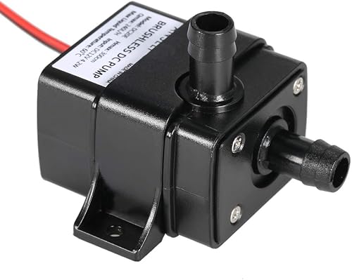 Anself Mini bomba de agua sumergible para pecera acuario fuente Flowerpot DC12V 4.8W