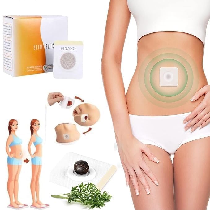 Klwosh Slimming Patch for Weight Loss – Natural Fat Burning & Metabolism Booster, Reduces Sugar & Carb Absorption Slim Patch for Belly Fat (mint flavor), 30 Patches