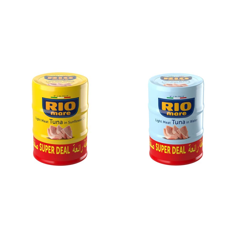 Tuna In Sunflower Oil 160Gx3 - Delicious With Sandwich & Tuna In Water 160Gx3 - DelicioUS With Sandwich