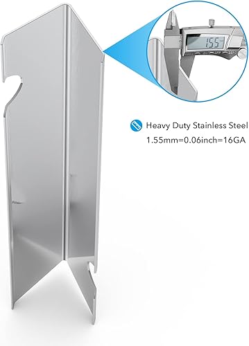 Vista 12 de Stanbroil Barras aromatizantes para parrillas Weber Genesis II/LX serie 300, Genesis II E-310, II E-315, II E-335, II S-345, II LX 340 GS4, piezas